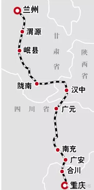 最新！蘭渝鐵路路基工程完成，廣元至重慶北段項目招標