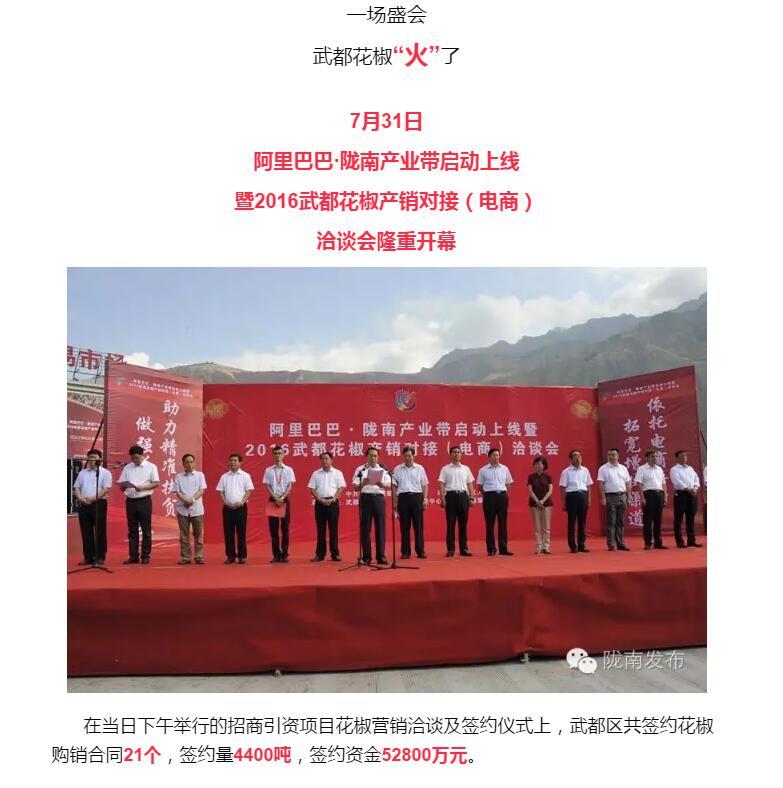 5.28億！一場(chǎng)盛會(huì)，武都花椒“火”了