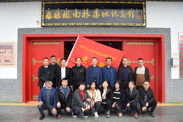 市龍江集團開展“不忘初心、牢記使命”主題黨日活動